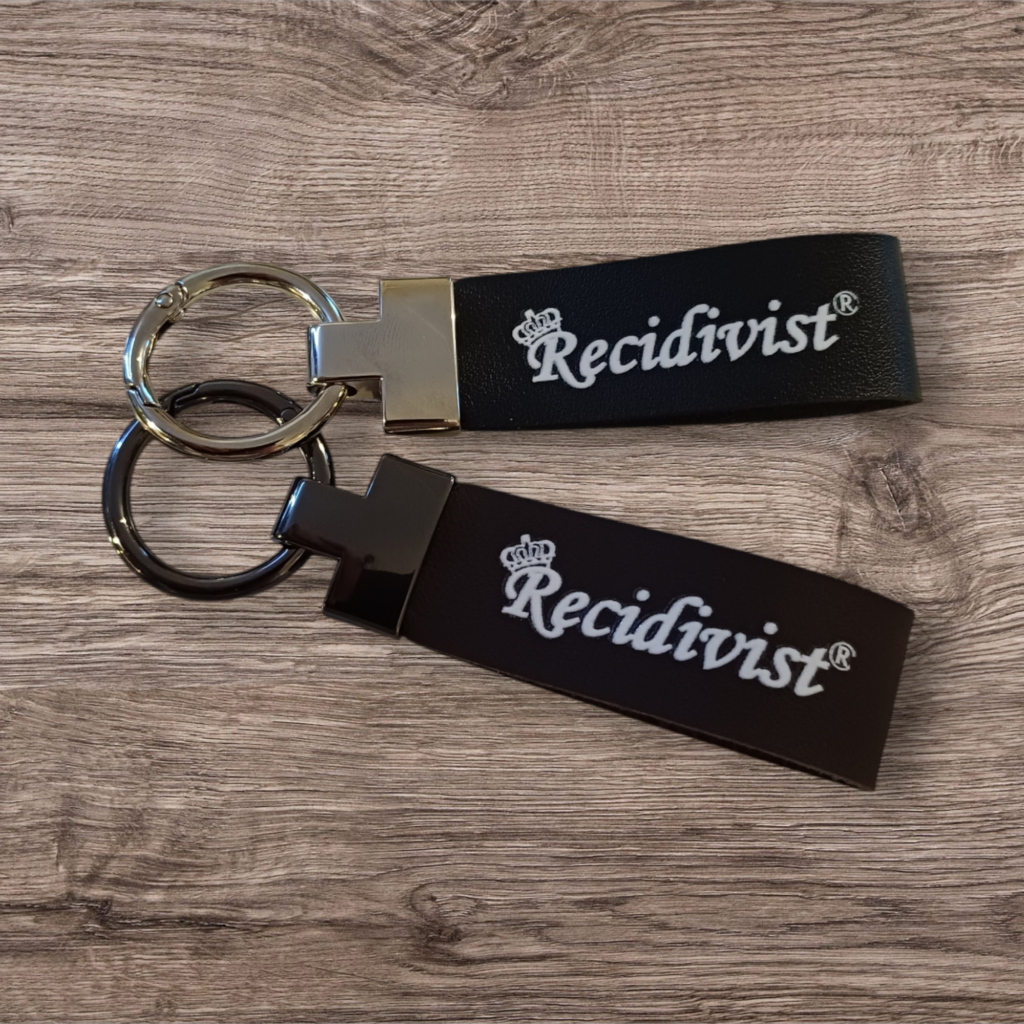 Recidivist Keyring faux Leather